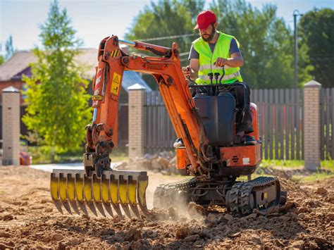 types of mini excavators